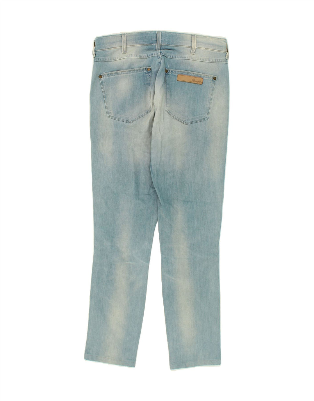 WRANGLER Womens Slim Jeans W30 L28 Blue Cotton Vintage Wrangler and Second-Hand Wrangler from Messina Hembry 