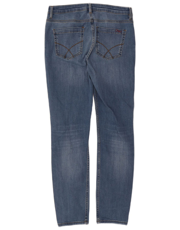 Crew Clothing Damskie jeansy skinny UK 12 Medium W28 L27 Niebieska bawełna