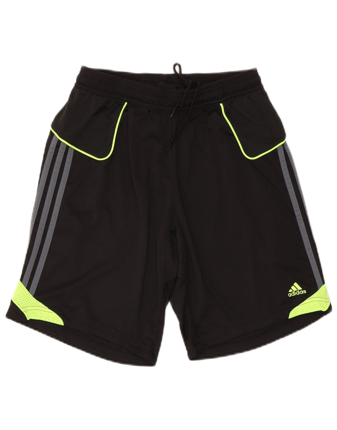 Męskie spodenki sportowe Adidas Climacool, duże, czarne, z blokami kolorów, z poliestru