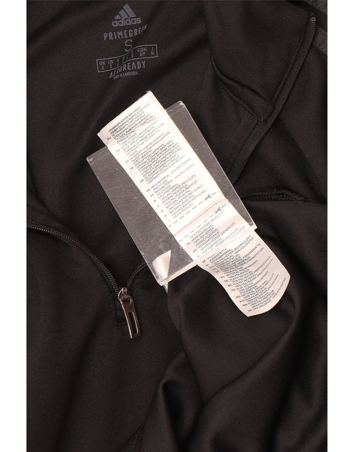 Męski dres ADIDAS Aeroready z zamkiem błyskawicznym, mały czarny