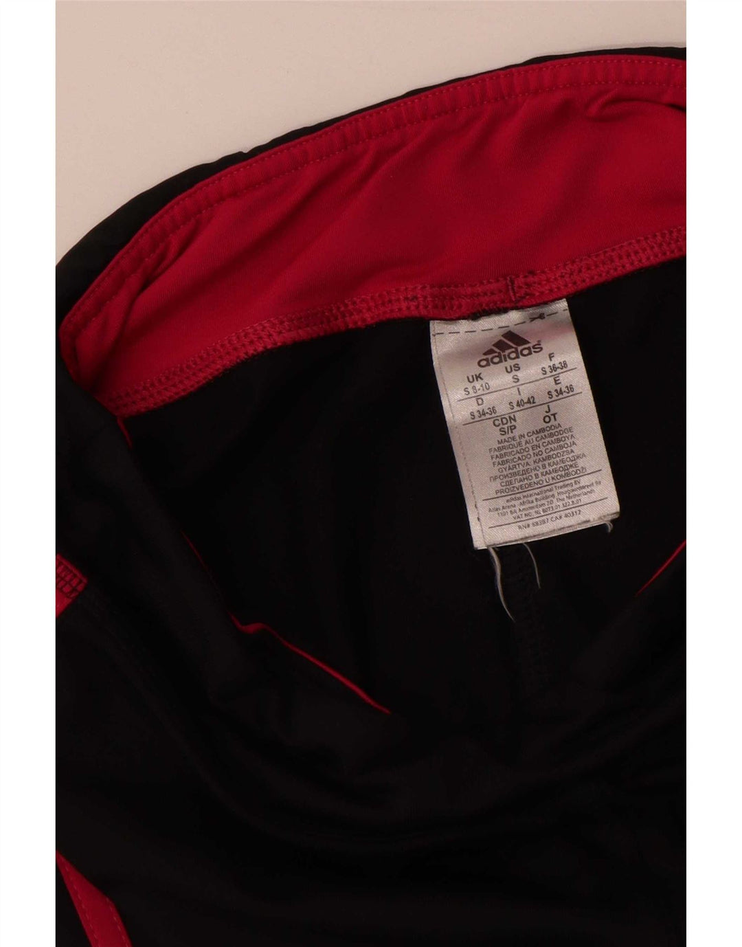 Legginsy Adidas Damskie Climalite Capri UK 8/10 Małe Czarne Poliester