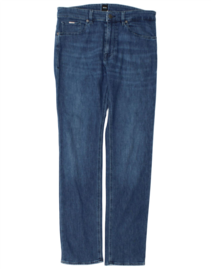 Męskie jeansy Slim Hugo Boss W30 L32 Niebieskie