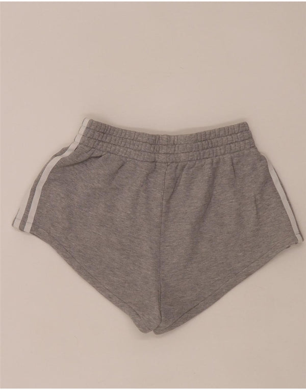 Damskie spodenki sportowe Adidas UK 6 XS Szara bawełna