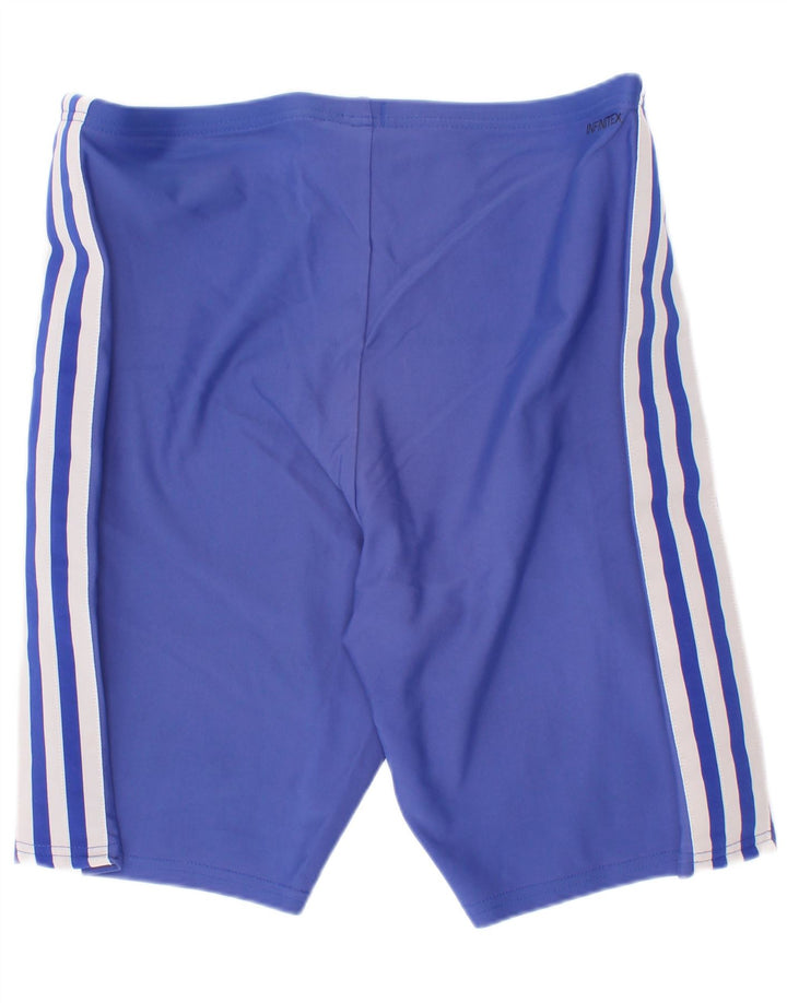 Spodenki sportowe Adidas dziewczęce 15-16 lat, niebieskie, poliestrowe