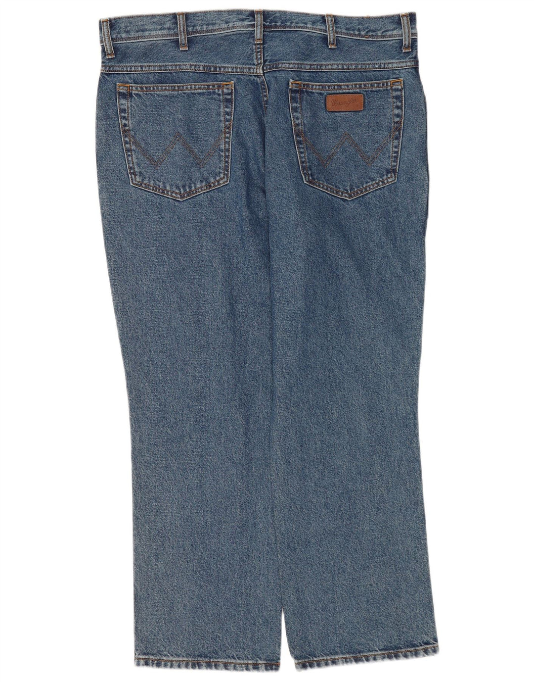 Męskie jeansy Wrangler o prostym kroju W40 L30, niebieskie, bawełniane