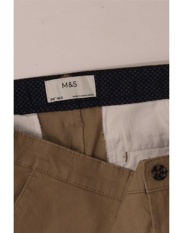 Męskie spodenki Chino Marks & Spencer, duże, W36, beżowe