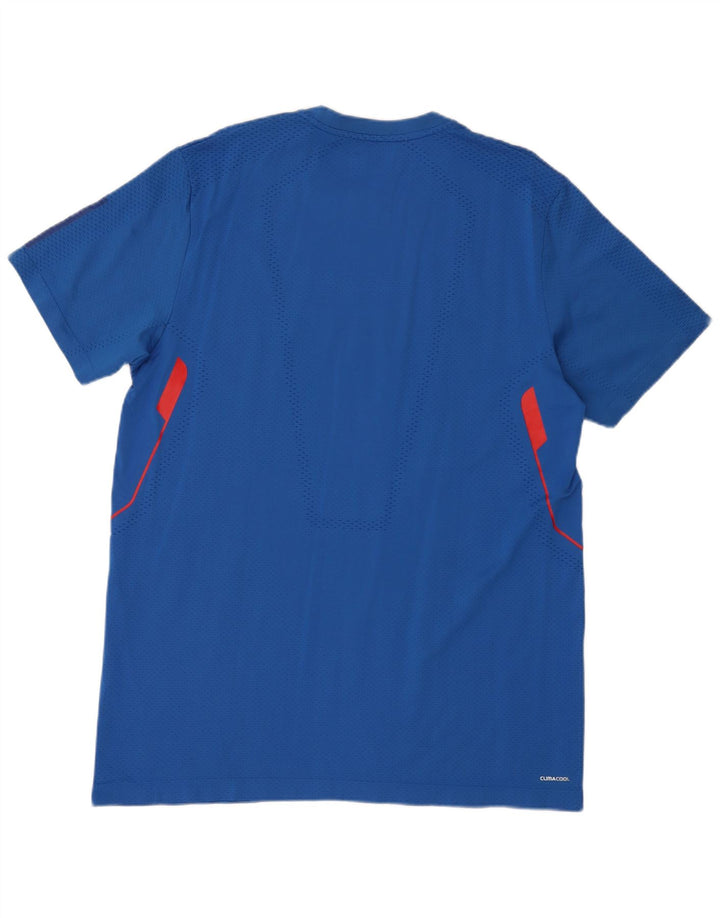Adidas Męska koszulka Climacool Top XL Niebieski poliamid