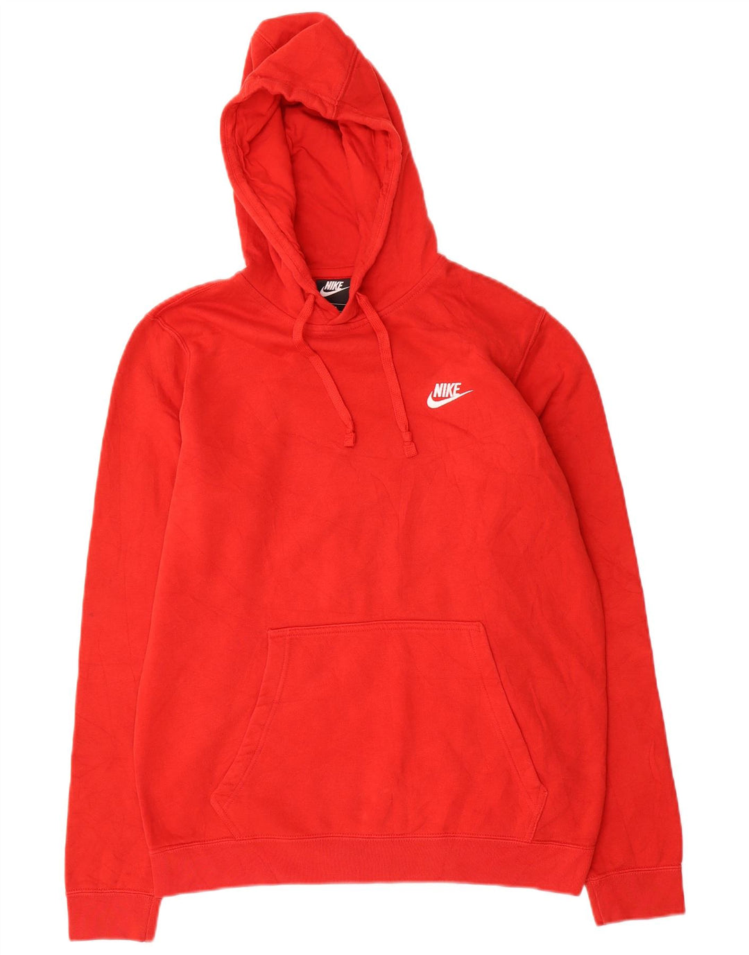 Męski sweter z kapturem Nike, średni czerwony, poliester