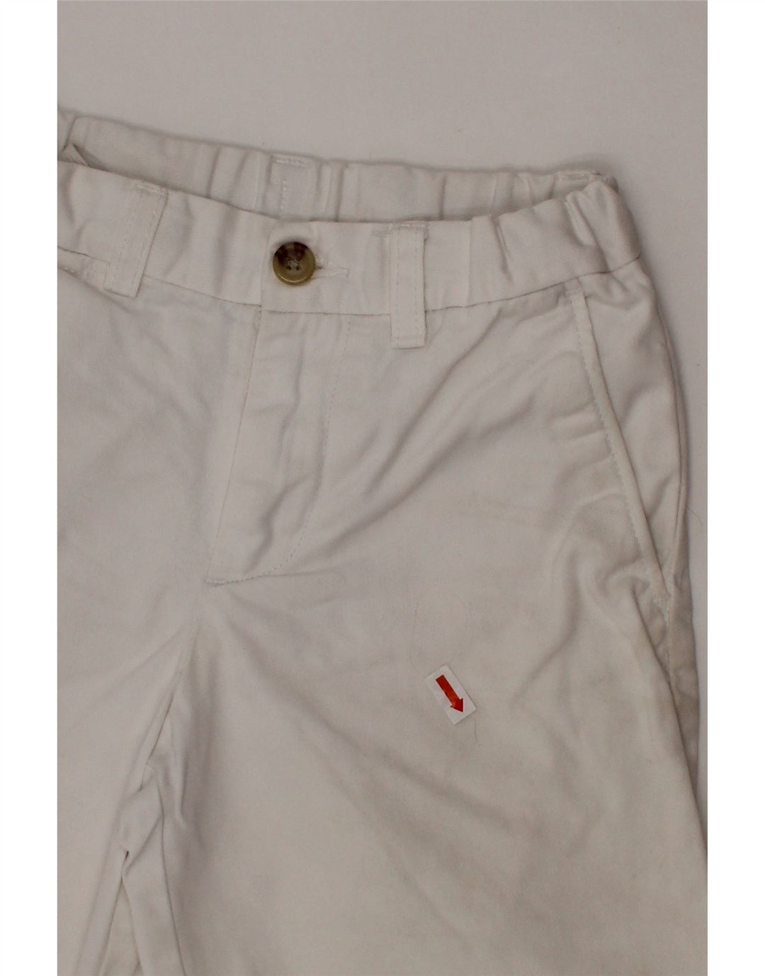 POLO RALPH LAUREN Chłopięce spodenki Chino 6-7 lat W22 Biała bawełna