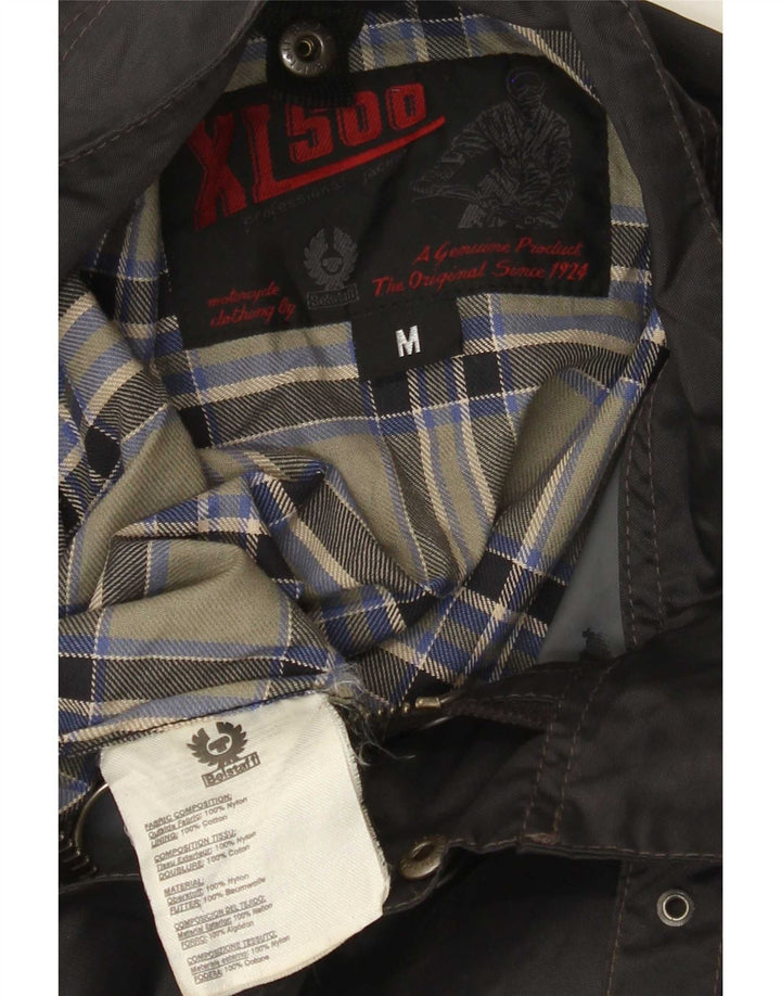 Męska kurtka wyścigowa Belstaff UK 38, średni czarny nylon