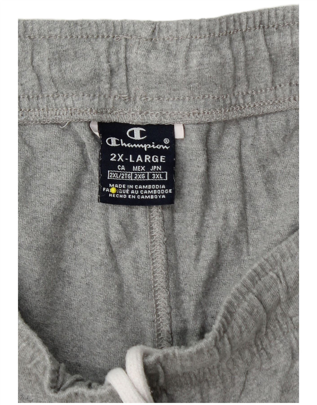 Męskie spodnie dresowe CHAMPION 2XL szare