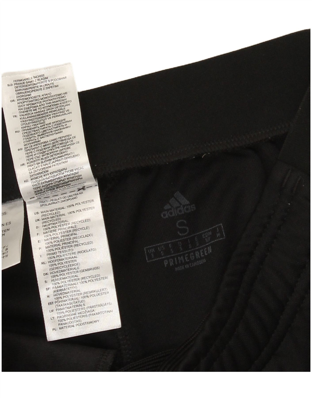 Męskie spodnie dresowe Adidas Aeroready, małe, czarne, poliestrowe