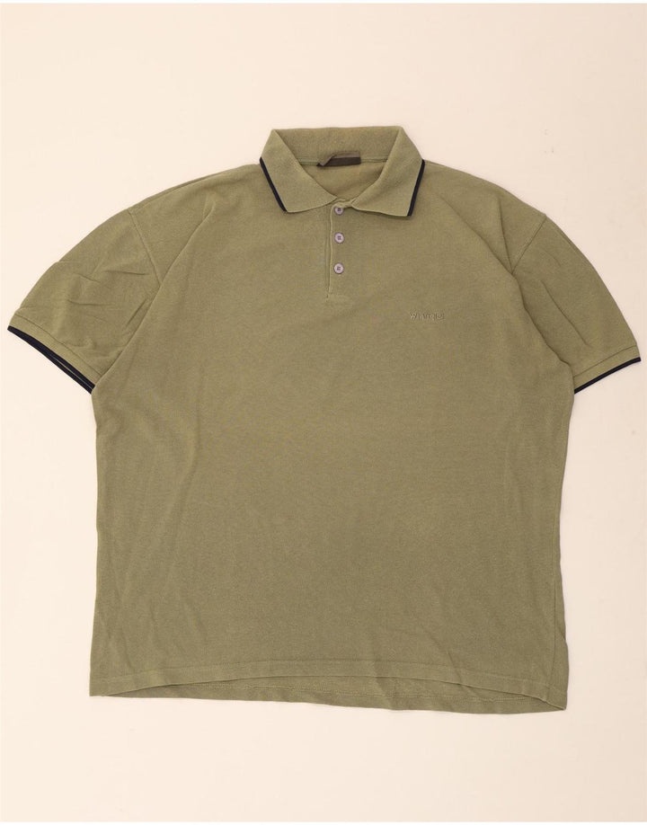 Męska koszulka polo Wrangler XL, bawełniana khaki