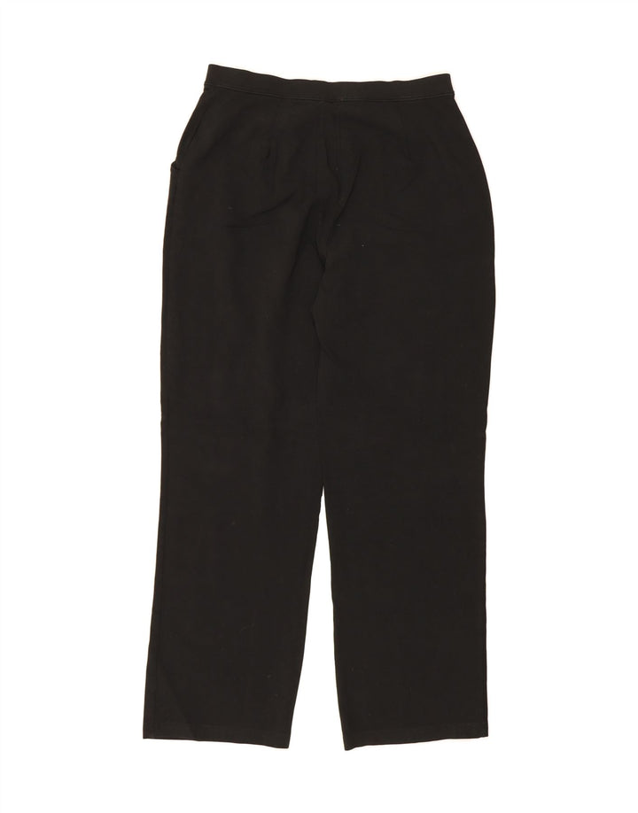 L.L.BEAN Womens Tracksuit Trousers UK 14 Medium  Black Cotton Vintage L.L.Bean and Second-Hand L.L.Bean from Messina Hembry 