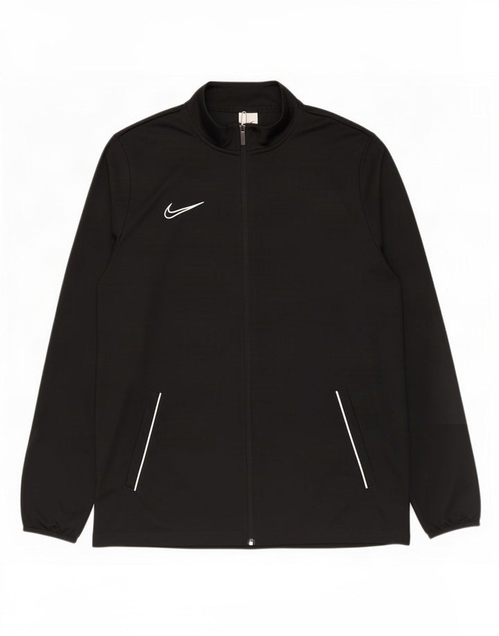 Męska kurtka dresowa Nike Dri Fit XL, czarna, poliestrowa