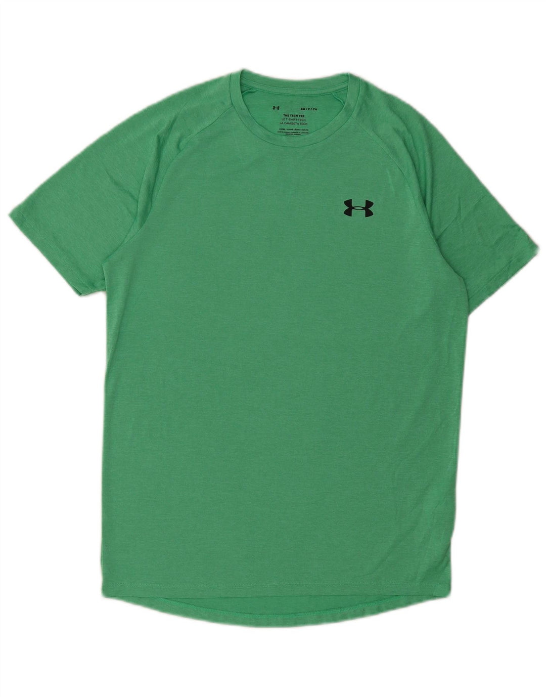 Męska koszulka o luźnym kroju Under Armour, mała, zielona, poliestrowa
