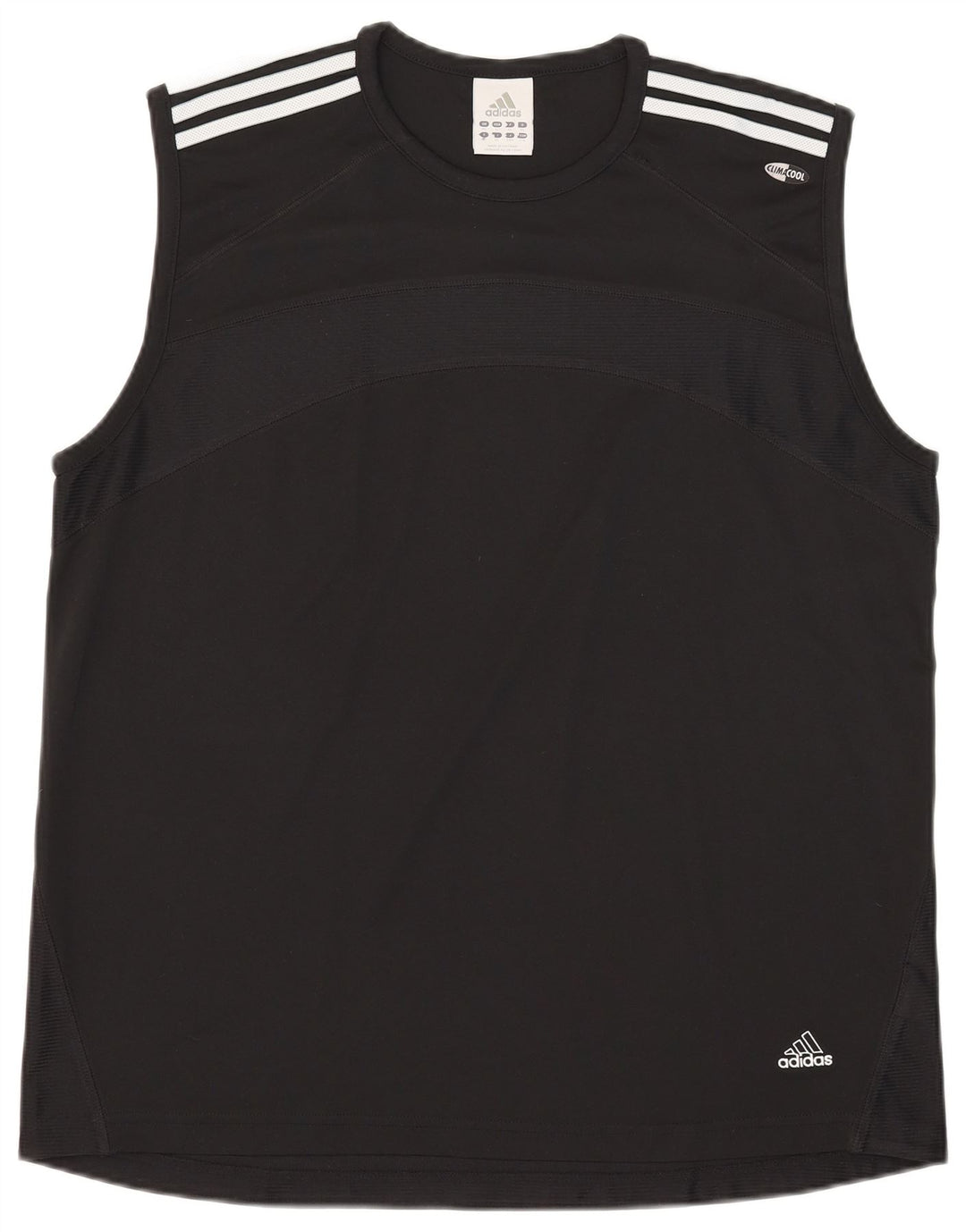 Adidas Męska kamizelka Climacool Top XL Czarny Poliester