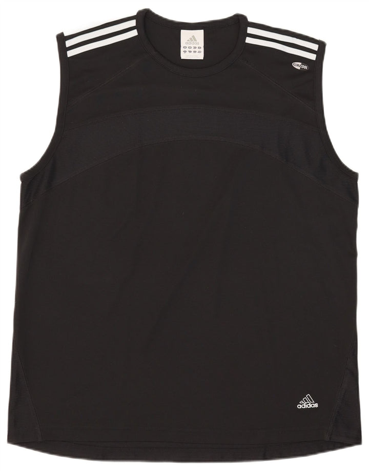Adidas Męska kamizelka Climacool Top XL Czarny Poliester