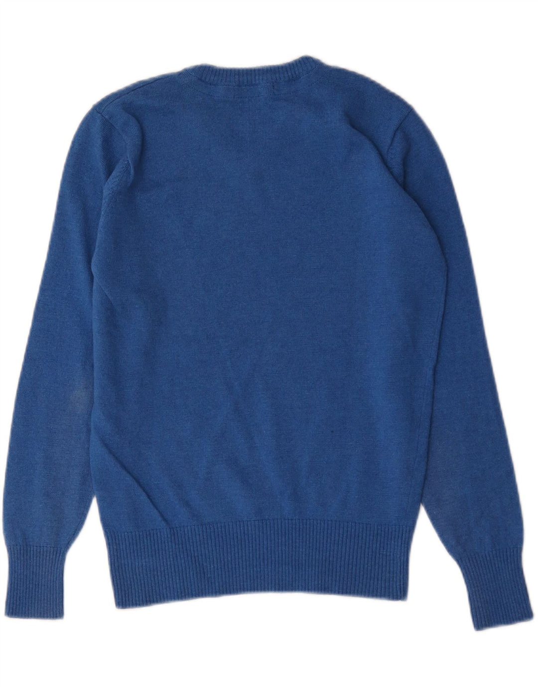 Sweter chłopięcy North Sails z dekoltem w kształcie litery V 12-13 lat, mały, niebieski z owczej wełny