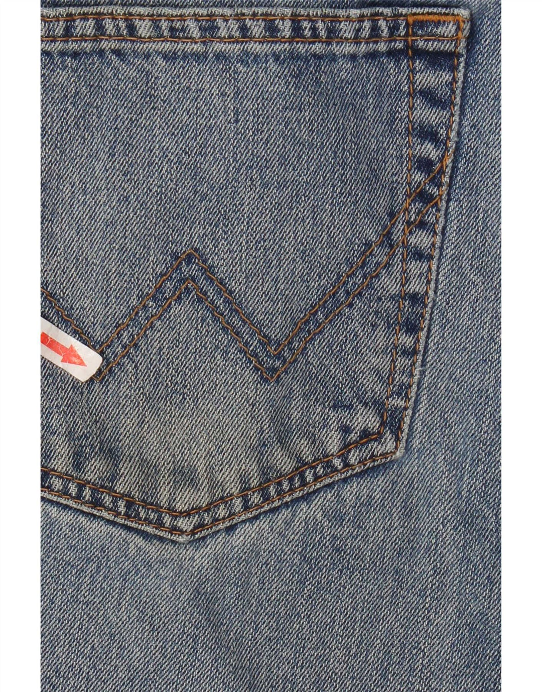 Męskie jeansy Wrangler Texas Straight W36 L30 Niebieskie bawełniane