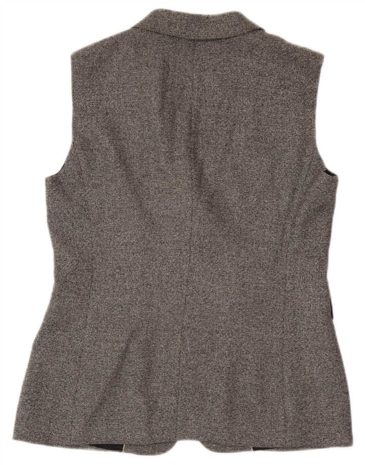 Kamizelka damska Massimo Dutti EU 38, mała, szara wełna