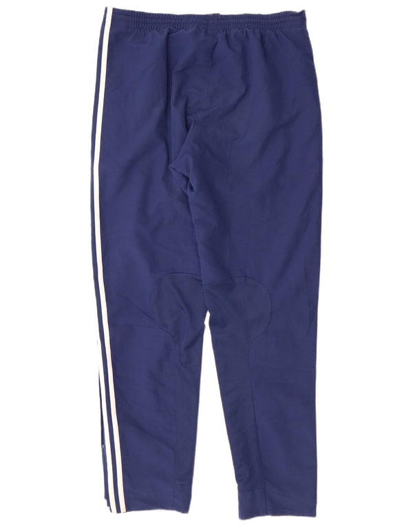 Adidas Mens Tracksuit Trousers UK 38/40 Medium Navy Blue Polyester