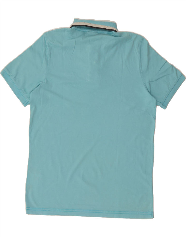 NAPAPIJRI Mens Polo Shirt Small Blue Cotton Vintage Napapijri and Second-Hand Napapijri from Messina Hembry 