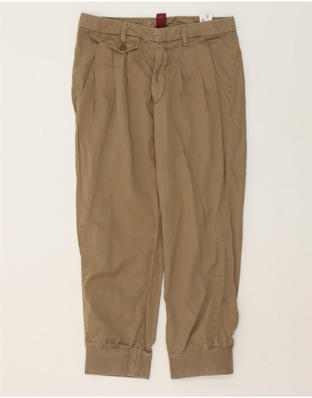 Krótkie spodnie damskie Dondup Pegged Joggers EU 40 Medium W30 L24 Brown