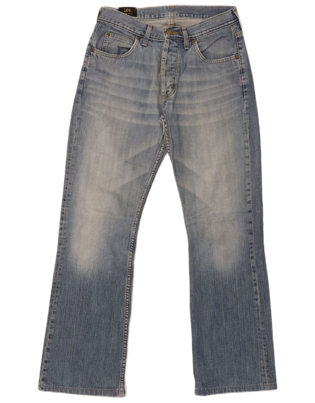 Damskie jeansy LEE Denver Bootcut W32 L31 Niebieskie, bawełniane