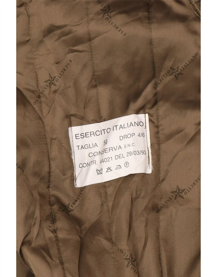 Vintage męski trencz IT 50 Large Khaki