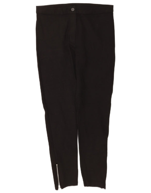 Damskie krótkie spodnie Topshop UK 12 Medium W30 L25 Czarna wiskoza
