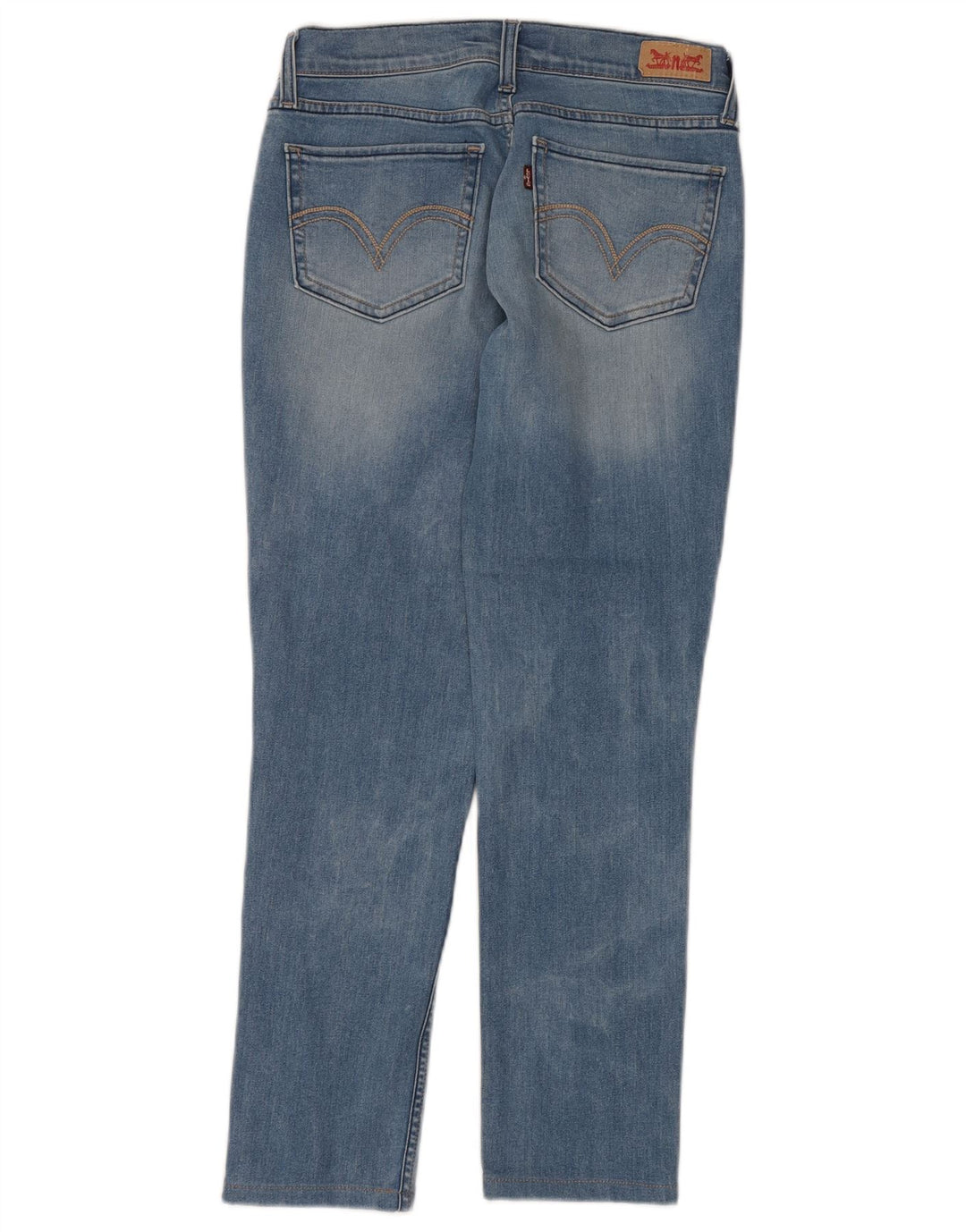 Damskie jeansy Levi's 524 Too Superlow Slim W27 L27 Niebieska bawełna
