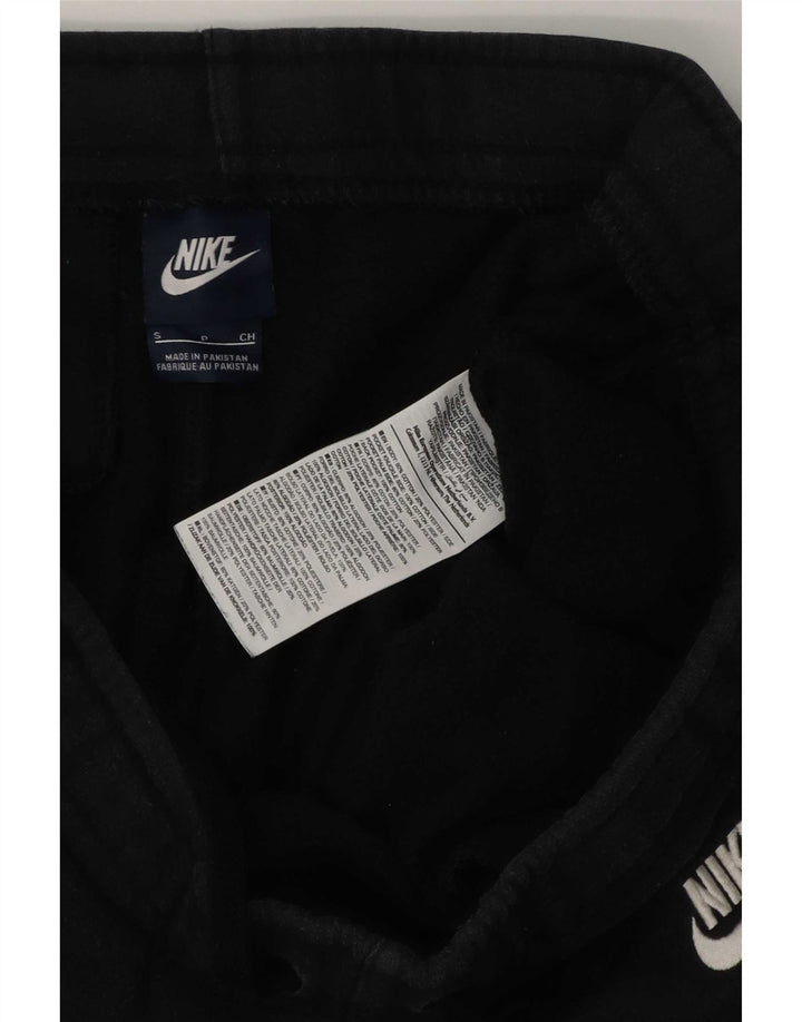 Męskie spodnie dresowe Nike, małe, czarne, bawełniane