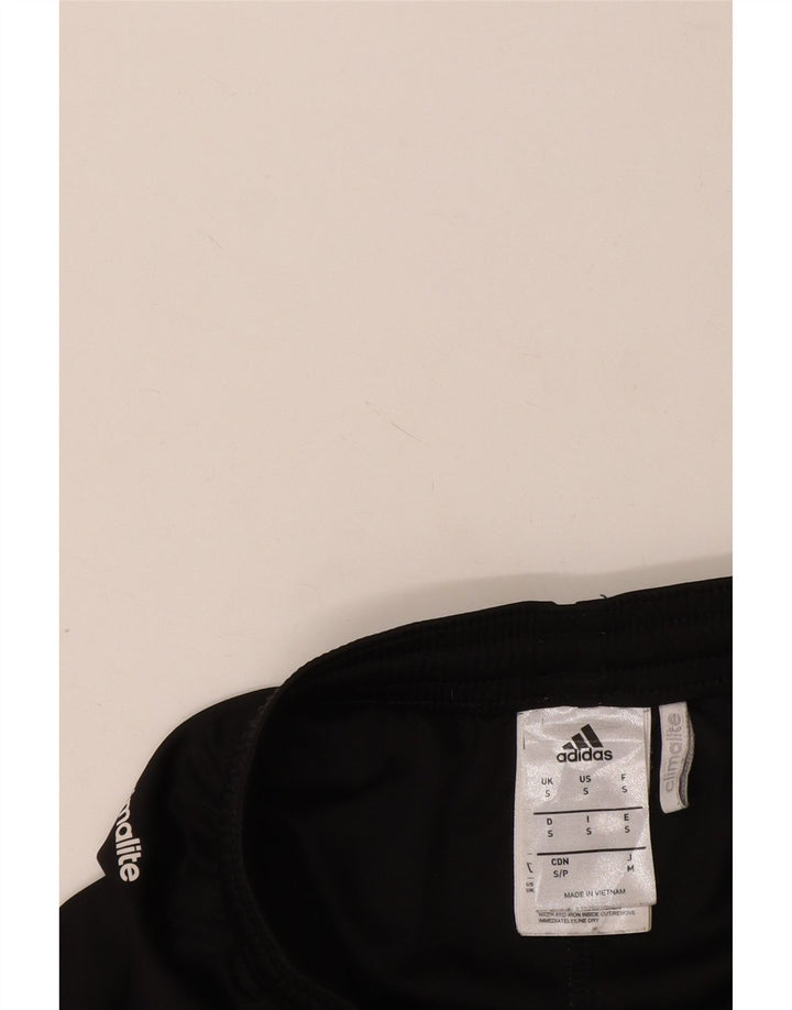 Męskie spodenki sportowe Adidas Climalite, małe, czarne, poliestrowe
