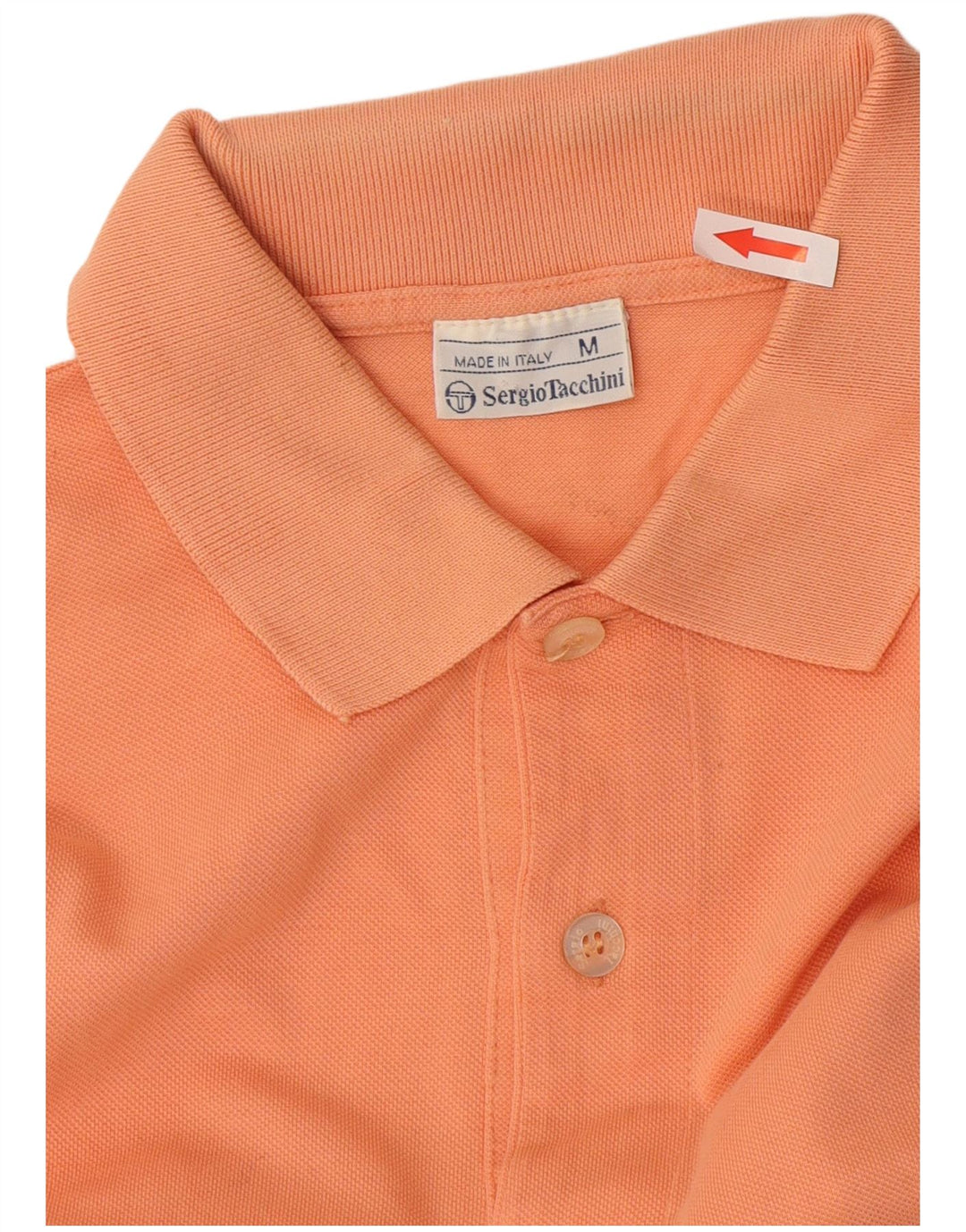 Męska koszulka polo Sergio Tacchini, średnio różowa, bawełniana