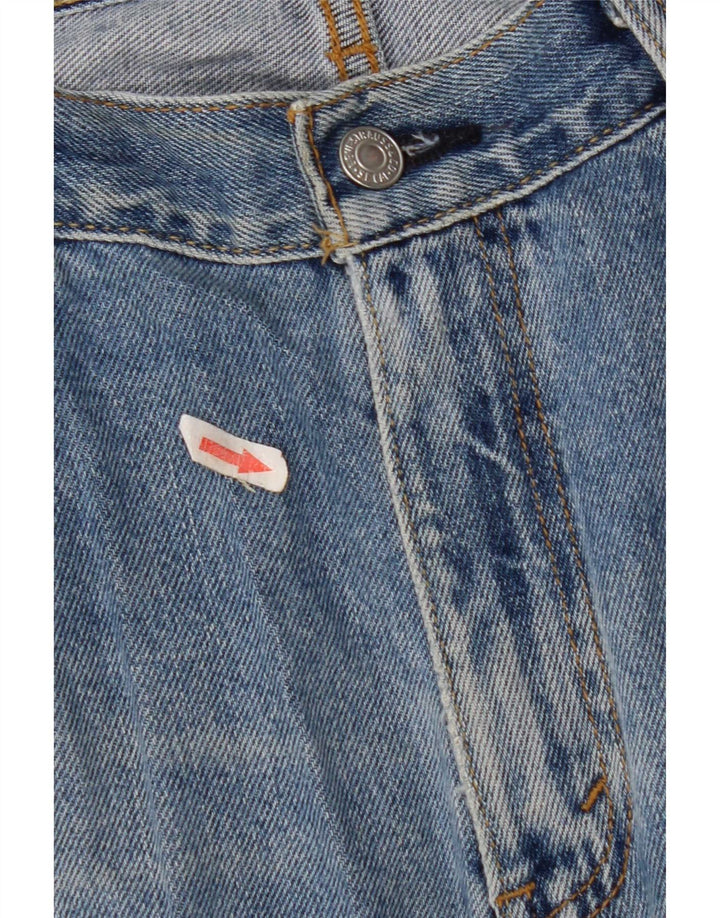 Męskie jeansy Levi's 505 Straight W33 L30 Niebieskie bawełniane