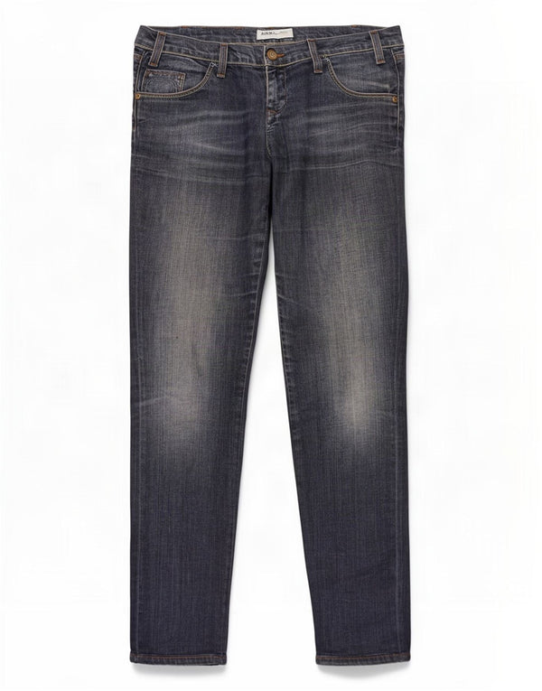 Damskie jeansy Lee Lynn Narrow Slim W32 L33 Granatowa bawełna