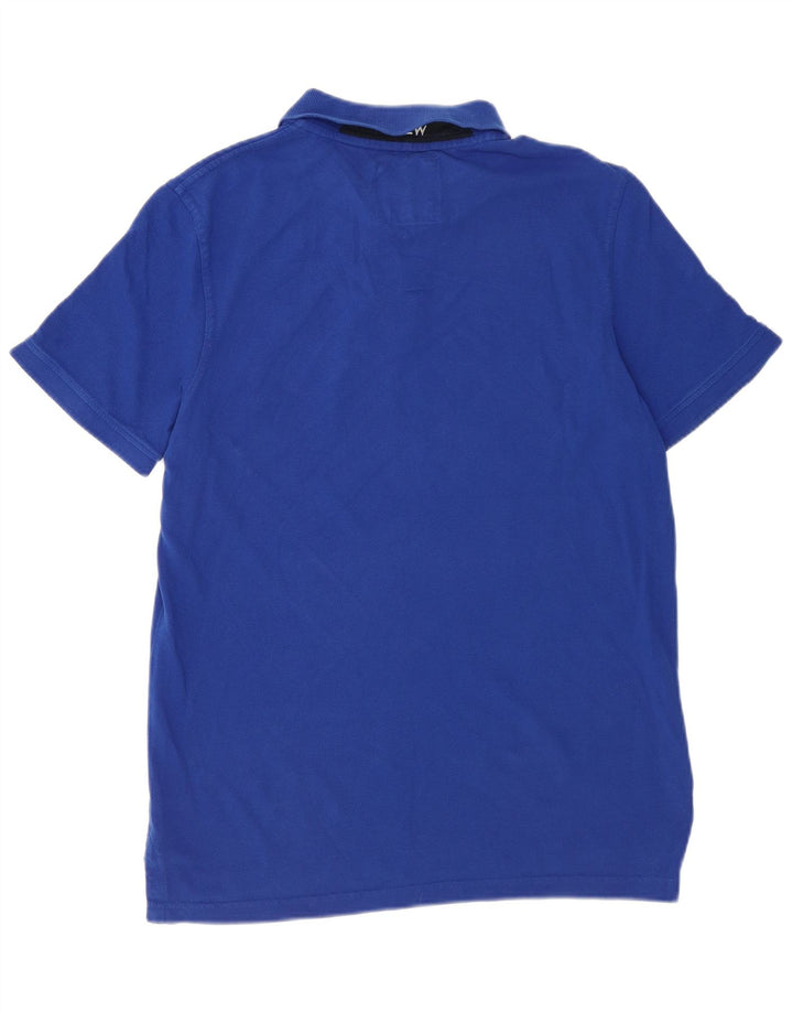 Męska koszulka polo Crew Clothing, duża, niebieska, bawełniana