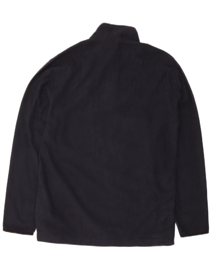 Męski sweter polarowy Champion z zamkiem błyskawicznym, duży, granatowy, poliester