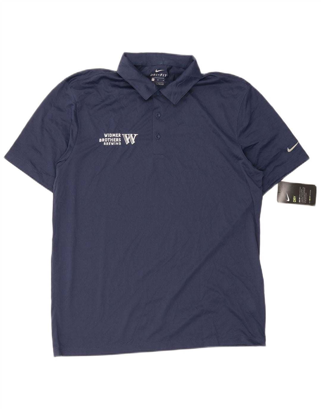 Męska koszulka polo Nike Dri Fit, średni granatowy poliester