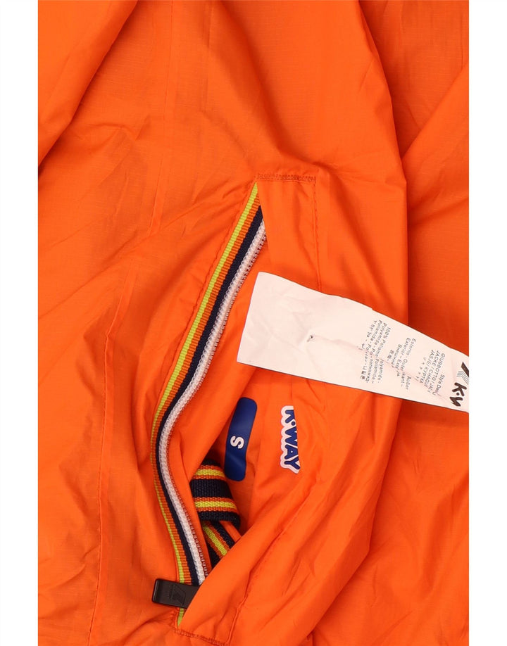 Dwustronna kurtka męska z kapturem K-WAY UK 36 Small, szary poliamid