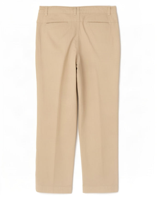 Damskie zwężane spodnie chino Zara 2XL W34 L26 Beżowa bawełna