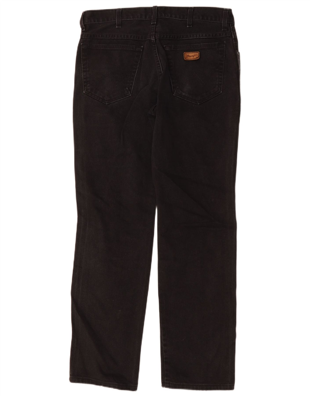 Męskie proste dżinsy Wrangler W34 L31 czarne