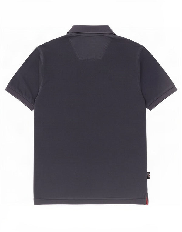 Joules Mens Classic Fit Polo Shirt Medium Navy Blue Cotton