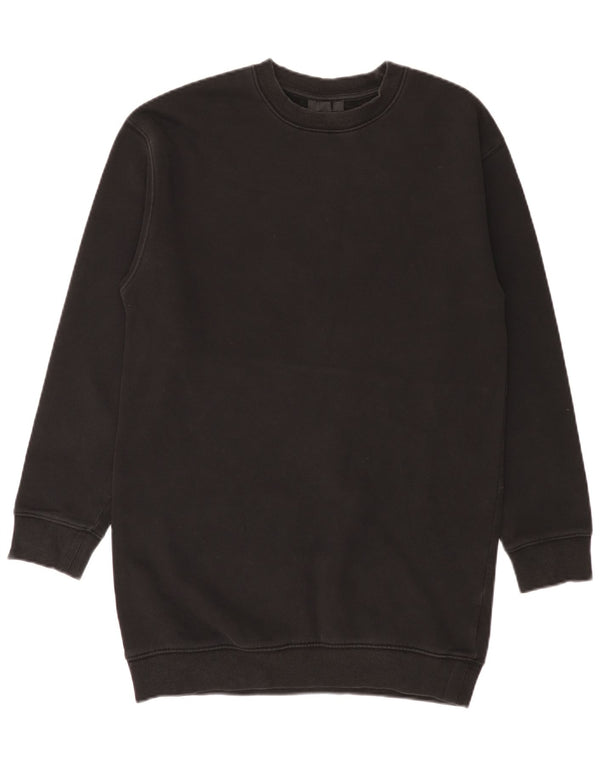 Damska sukienka oversize z długim rękawem Topshop UK 8, mała czarna