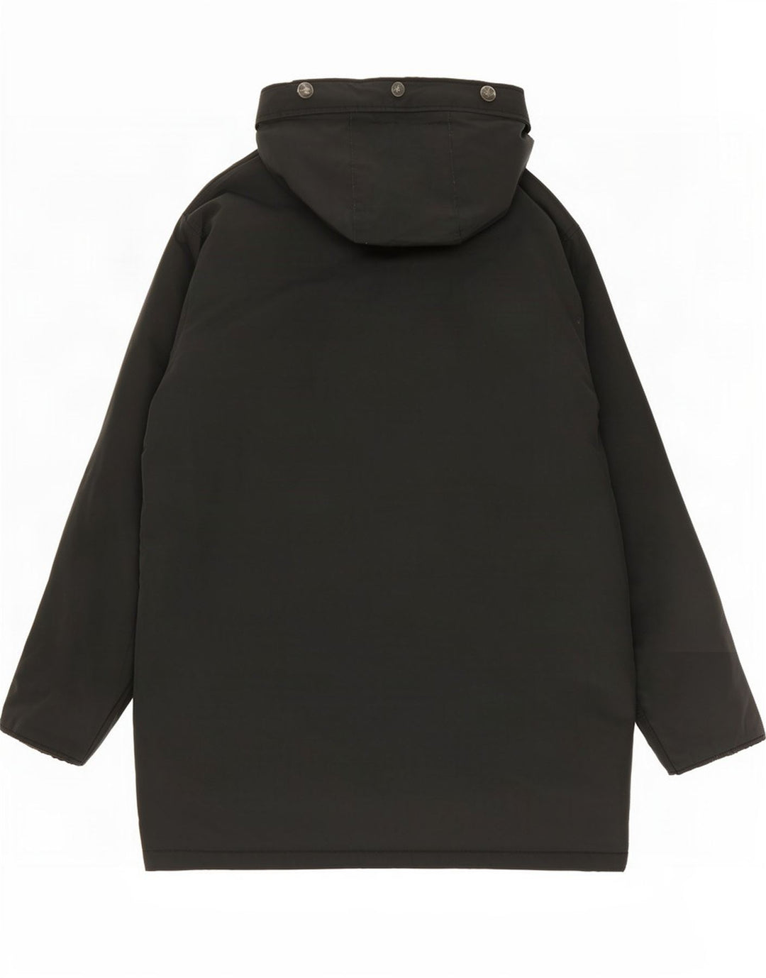 Chłopięca wyściełana kurtka parka z kapturem Woolrich 11-12 lat, czarna