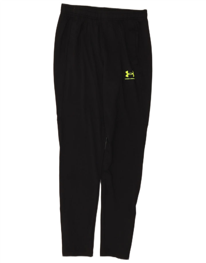 Męskie spodnie dresowe Under Armour, małe, czarne, poliestrowe