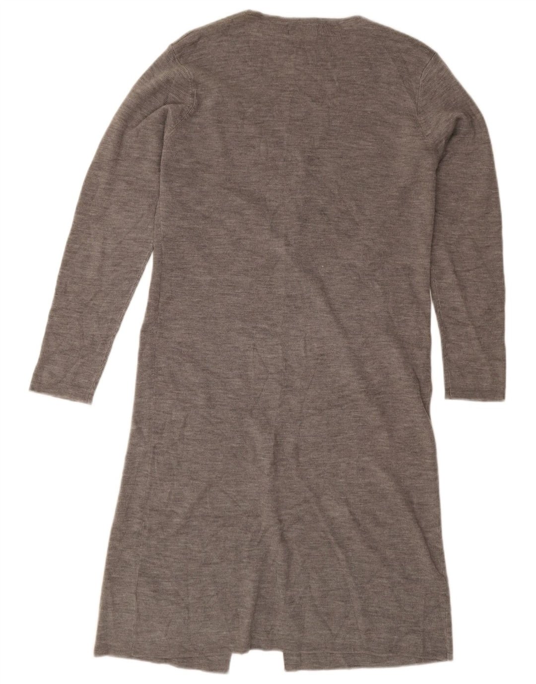 Damski sweter o przedłużonym fasonie Essentials UK 14/16, duży, szary, akrylowy