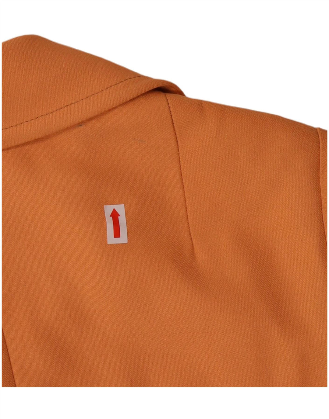 Vintage damska marynarka zapinana na 3 guziki IT 42 Średnia Pomarańczowa Wiskoza