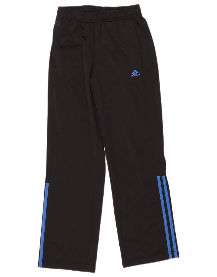 Chłopięce spodnie dresowe Adidas 11-12 lat, czarny poliester